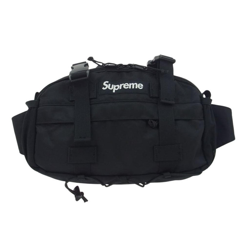 Supreme シュプリーム 19AW Waist Bag ウエスト バッグ ブラック系【美品】【中古】