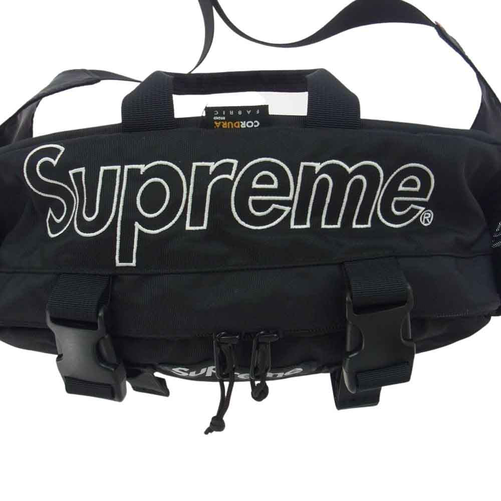 Supreme シュプリーム 19AW Waist Bag ウエスト バッグ ブラック系【美品】【中古】