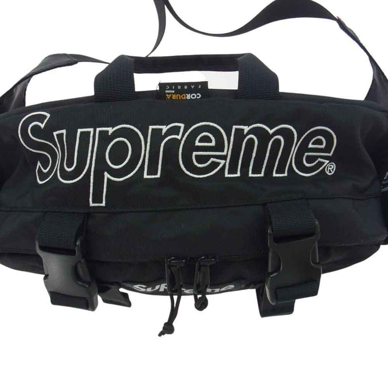 Supreme シュプリーム 19AW Waist Bag ウエスト バッグ ブラック系【美品】【中古】