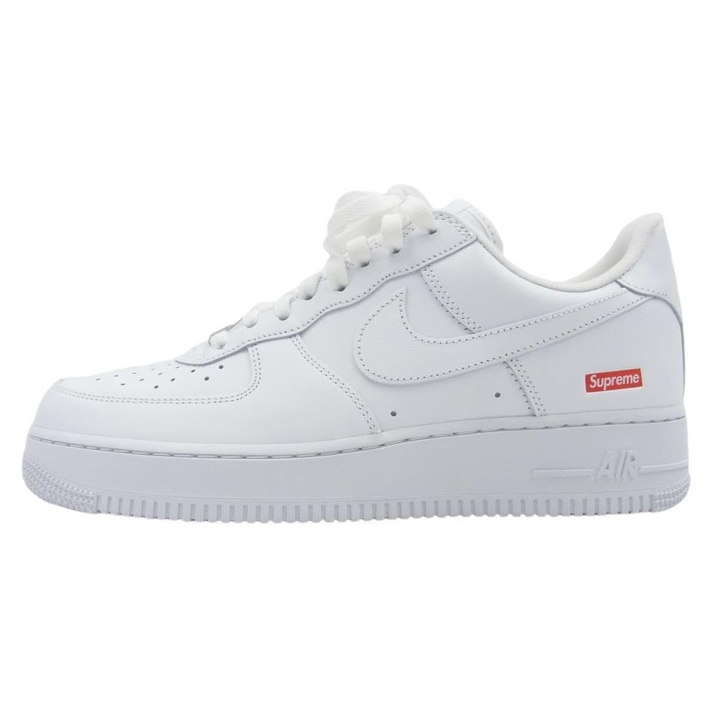 Supreme シュプリーム CU9225-100 × Nike ナイキ Air Force 1 Low White エアフォース1 ローカット スニーカー ホワイト ホワイト系 27cm【新古品】【未使用】【中古】