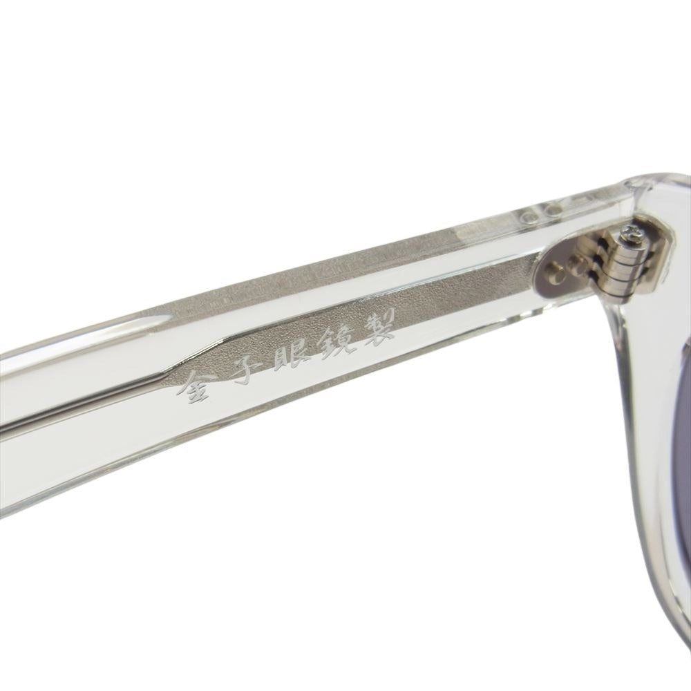 uniform experiment ユニフォームエクスペリメント 24AW UE-242066 金子眼鏡 GLASSES クリア サングラス アイウェア クリア系【美品】【中古】