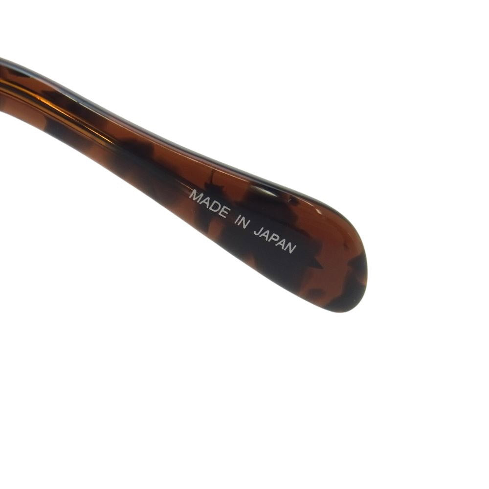 SOPHNET. ソフネット 23AW SOPH-232083 BINCHOTAN BOSTON GLASSES ボストン 眼鏡 メガネ アイウェア ブラウン系【美品】【中古】