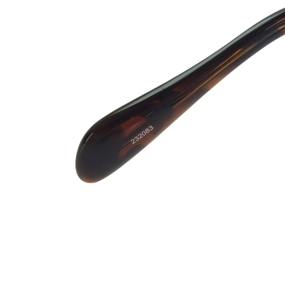 SOPHNET. ソフネット 23AW SOPH-232083 BINCHOTAN BOSTON GLASSES ボストン 眼鏡 メガネ アイウェア ブラウン系【美品】【中古】