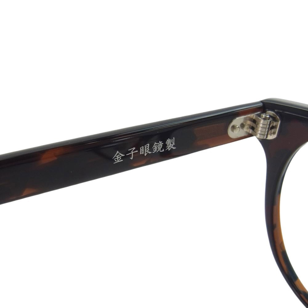 SOPHNET. ソフネット 23AW SOPH-232083 BINCHOTAN BOSTON GLASSES ボストン 眼鏡 メガネ アイウェア ブラウン系【美品】【中古】