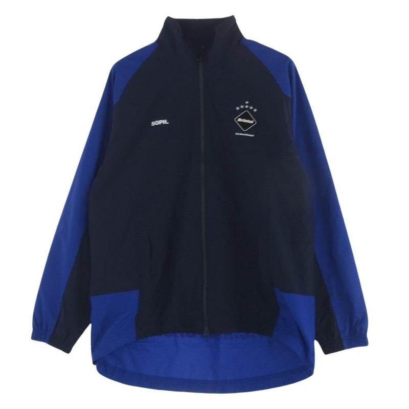 F.C.R.B. エフシーアールビー 24SS FCRB-240017 LONG TAIL PRACTICE JACKET ロングテール プラクティス ジャケット ネイビー系 M【極上美品】【中古】