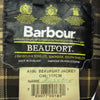 Barbour バブアー 96年製 3ワラント A150 BEAUFORT JACKET ビューフォート オイルド ジャケット  カーキ系 C46/117cm【中古】