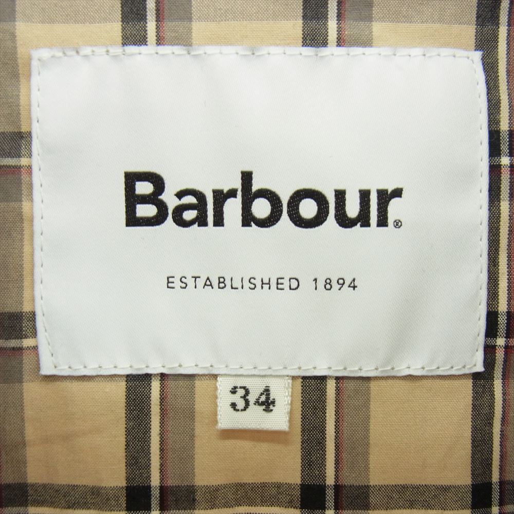 Barbour バブアー 2201245 BURGHLEY journal standard 別注 バーリー ジャーナルスタンダード ジャケット ロングコート ベージュ系 34【美品】【中古】