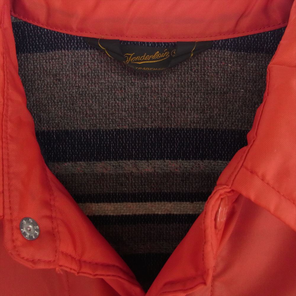 TENDERLOIN テンダーロイン T-NYLON COVERALL ナイロン ジャケット レッド系 S【中古】
