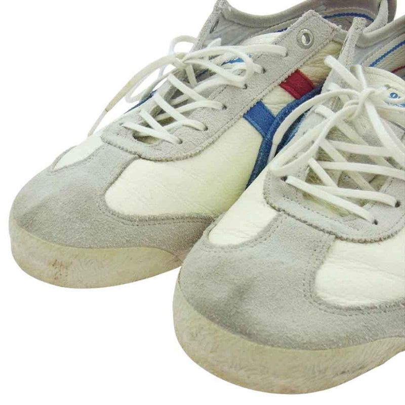 ONITSUKA TIGER オニツカタイガー 1183C015 MEXICO 66 SD メキシコ 66 エスディー スニーカー オフホワイト系 グレー系 25.5cm【中古】