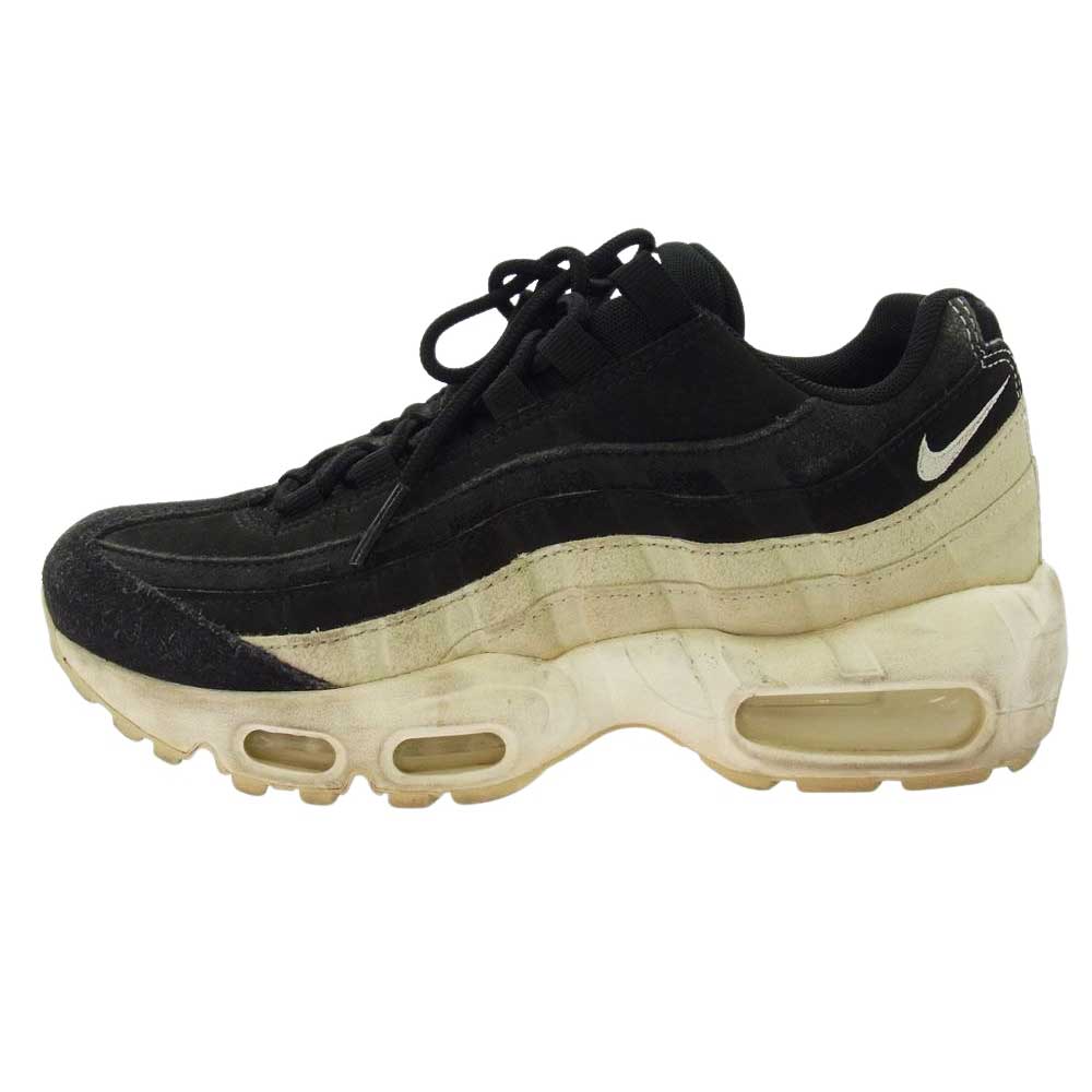 NIKE ナイキ 807443-017 Women's Air Max 95 PRM Black Summit White ウィメンズ エアマックス95 PRM ブラック サミットホワイト スニーカー ブラック系 23cm【中古】