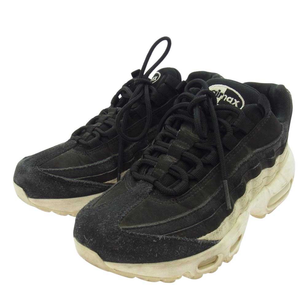 NIKE ナイキ 807443-017 Women's Air Max 95 PRM Black Summit White ウィメンズ エアマックス95 PRM ブラック サミットホワイト スニーカー ブラック系 23cm【中古】