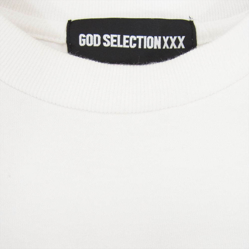 GOD SELECTION XXX ゴッドセレクション GX-S24-ST-11 T-SHIRT WHITE small box logo Tシャツ ホワイト系 M【中古】