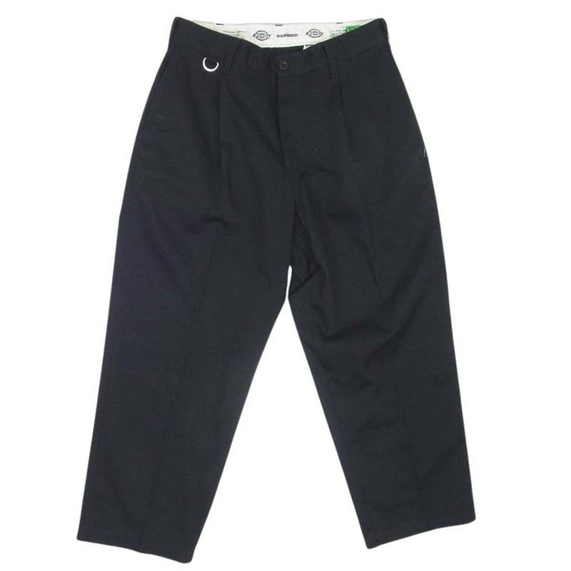 NEIGHBORHOOD ネイバーフッド 24AW 242VFDKN-PTM01 NH X DICKIES . TUCK WIDE PANTS ワイド パンツ ブラック系 M【中古】