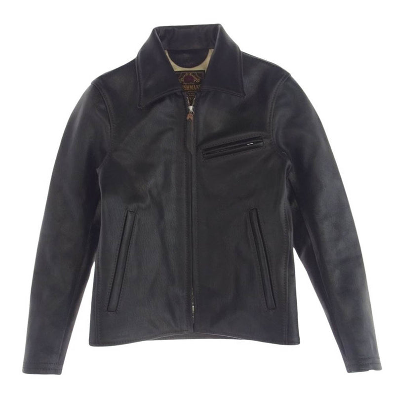 MASHMANS マッシュマンズ 24AW Single Riders Jacket DEFENDER ディフェンダー シングル ライダース ジャケット 着脱式 襟ボア付属 34【新古品】【未使用】【中古】