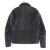 MASHMANS マッシュマンズ 24AW Single Riders Jacket DEFENDER ディフェンダー シングル ライダース ジャケット 着脱式 襟ボア付属 34【新古品】【未使用】【中古】