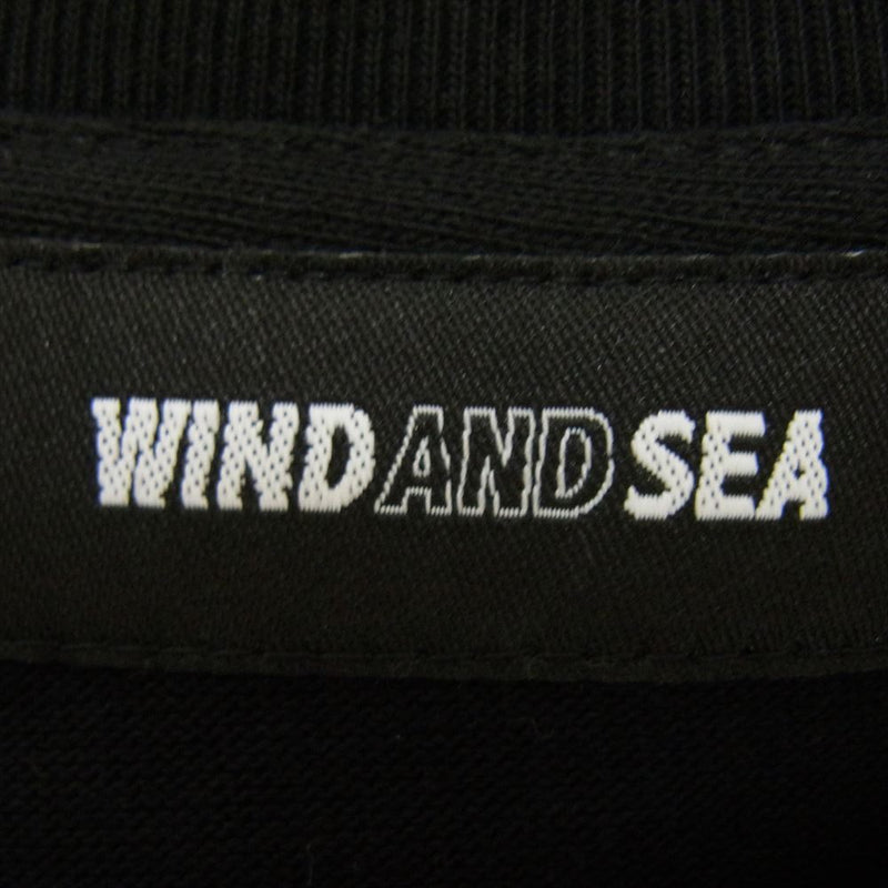 WIND AND SEA ウィンダンシー WDS-O-HRE-24-Q3-CS-01 Osaka Limited SEA S/S TEE HORIE 大阪限定 半袖 Tシャツ ブラック系 L【中古】