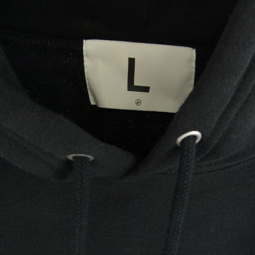 FRAGMENT DESIGN フラグメントデザイン 23AW WE-23AW-ASSCHD-01 ×  ANTI SOCIAL SOCIAL CLUB × WEEKEND アンチソーシャルソーシャルクラブ ウィークエンド  フーディ スウェット パーカー ブラック系 L【中古】
