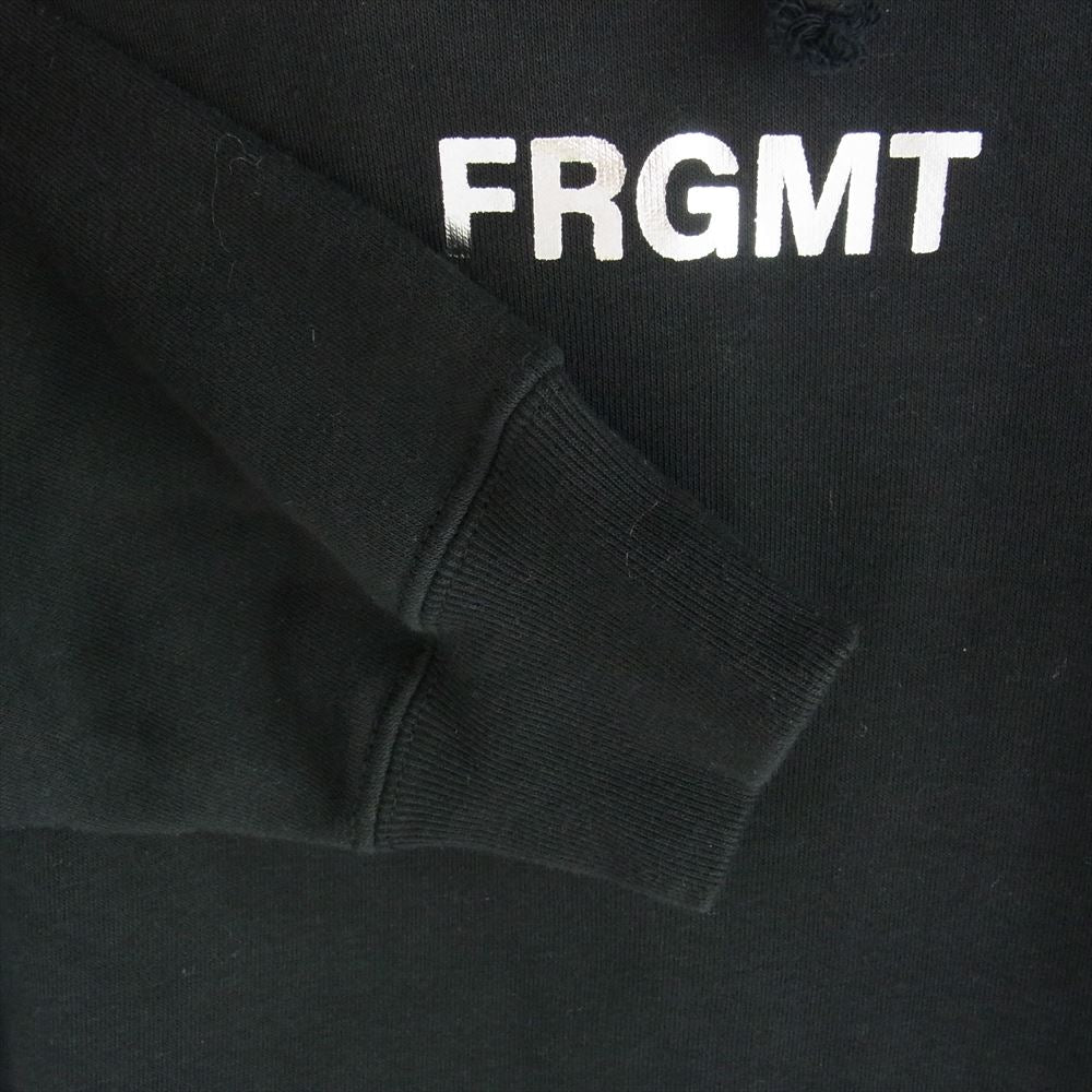 FRAGMENT DESIGN フラグメントデザイン 23AW WE-23AW-ASSCHD-01 ×  ANTI SOCIAL SOCIAL CLUB × WEEKEND アンチソーシャルソーシャルクラブ ウィークエンド  フーディ スウェット パーカー ブラック系 L【中古】
