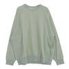 GRAPHPAPER グラフペーパー GM231-70334B Denim Mix Terry Crew Neck Sweater デニム ミックス テリー クルーネック スウェット ホワイト系 F【極上美品】【中古】