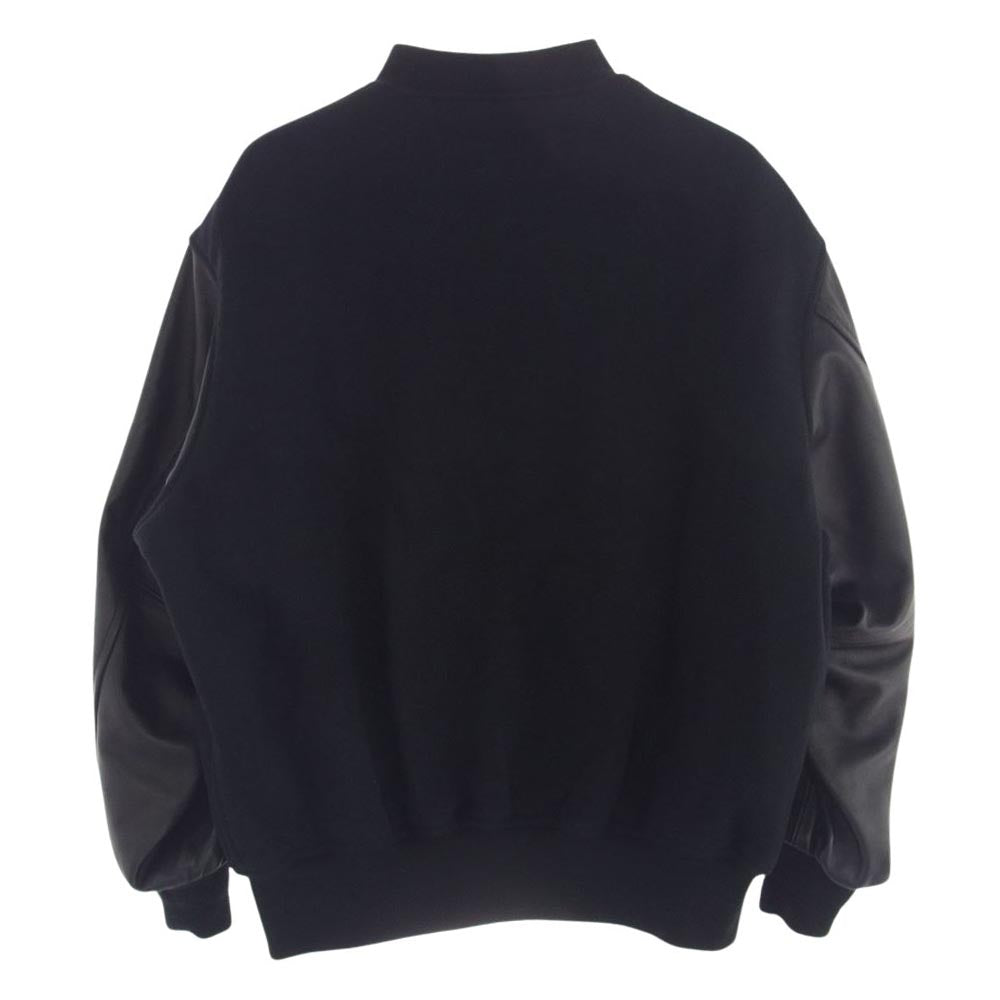 GRAPHPAPER グラフペーパー GM233-30298B Light Melton Stadium jacket