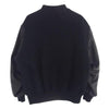 GRAPHPAPER グラフペーパー GM233-30298B Light Melton Stadium jacket メルトン スタジアム ジャケット スタジャン ブラック系 1【美品】【中古】