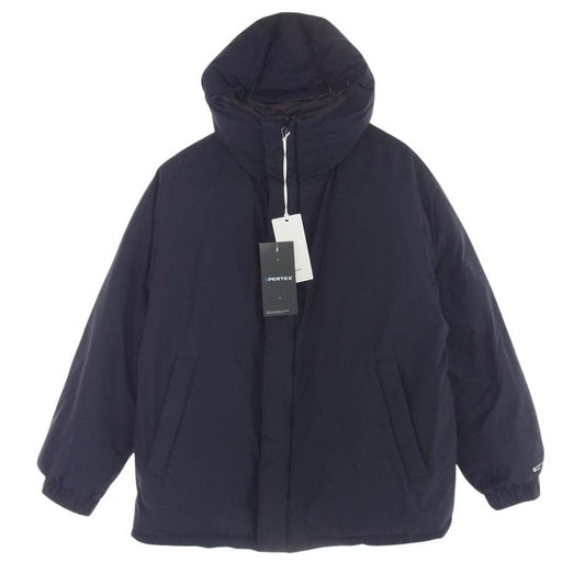 GRAPHPAPER グラフペーパー GM223-2184 PERTEX Riversible Hooded Down パーテックス リバーシブル フーデッド ダウン ジャケット ダークグレー系 2【新古品】【未使用】【中古】