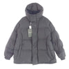 GRAPHPAPER グラフペーパー GM223-2184 PERTEX Riversible Hooded Down パーテックス リバーシブル フーデッド ダウン ジャケット ダークグレー系 2【新古品】【未使用】【中古】