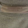 FEAR OF GOD フィアオブゴッド ESSENTIALS エッセンシャルズ Crewneck Dark Oatmeal バックロゴ ダーク オートミール スウェット トレーナー グレー系 M【中古】