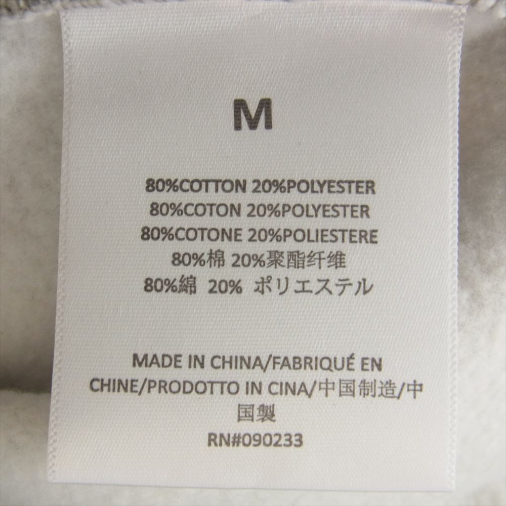 FEAR OF GOD フィアオブゴッド ESSENTIALS エッセンシャルズ Crewneck Dark Oatmeal バックロゴ ダーク オートミール スウェット トレーナー グレー系 M【中古】