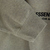 FEAR OF GOD フィアオブゴッド ESSENTIALS エッセンシャルズ Crewneck Dark Oatmeal バックロゴ ダーク オートミール スウェット トレーナー グレー系 M【中古】