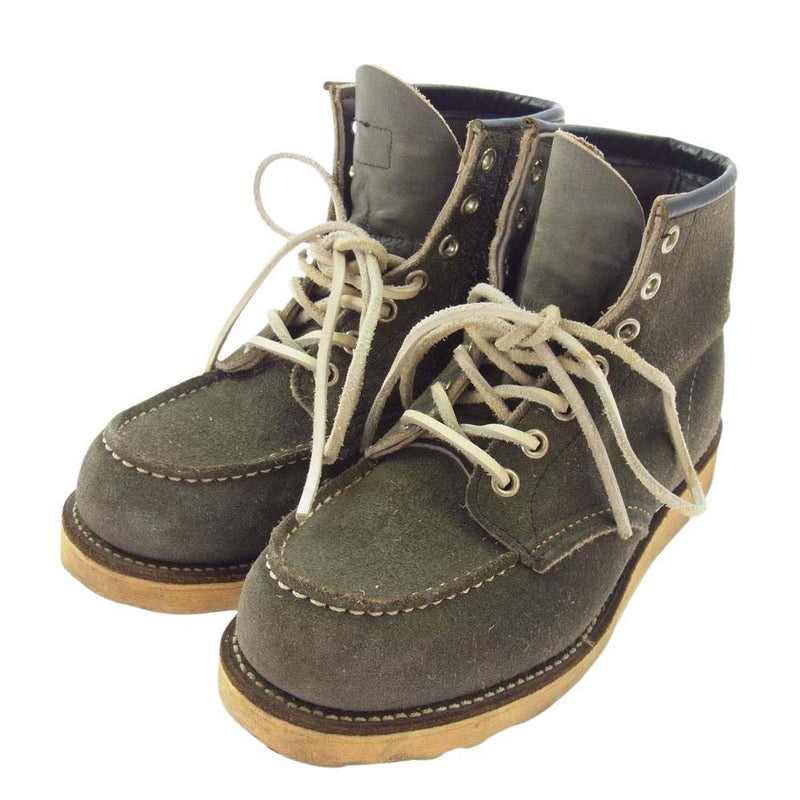 RED WING レッドウィング 8870 BEAMS 別注 アイリッシュセッター スエード ブーツ カーキ系 5E【中古】