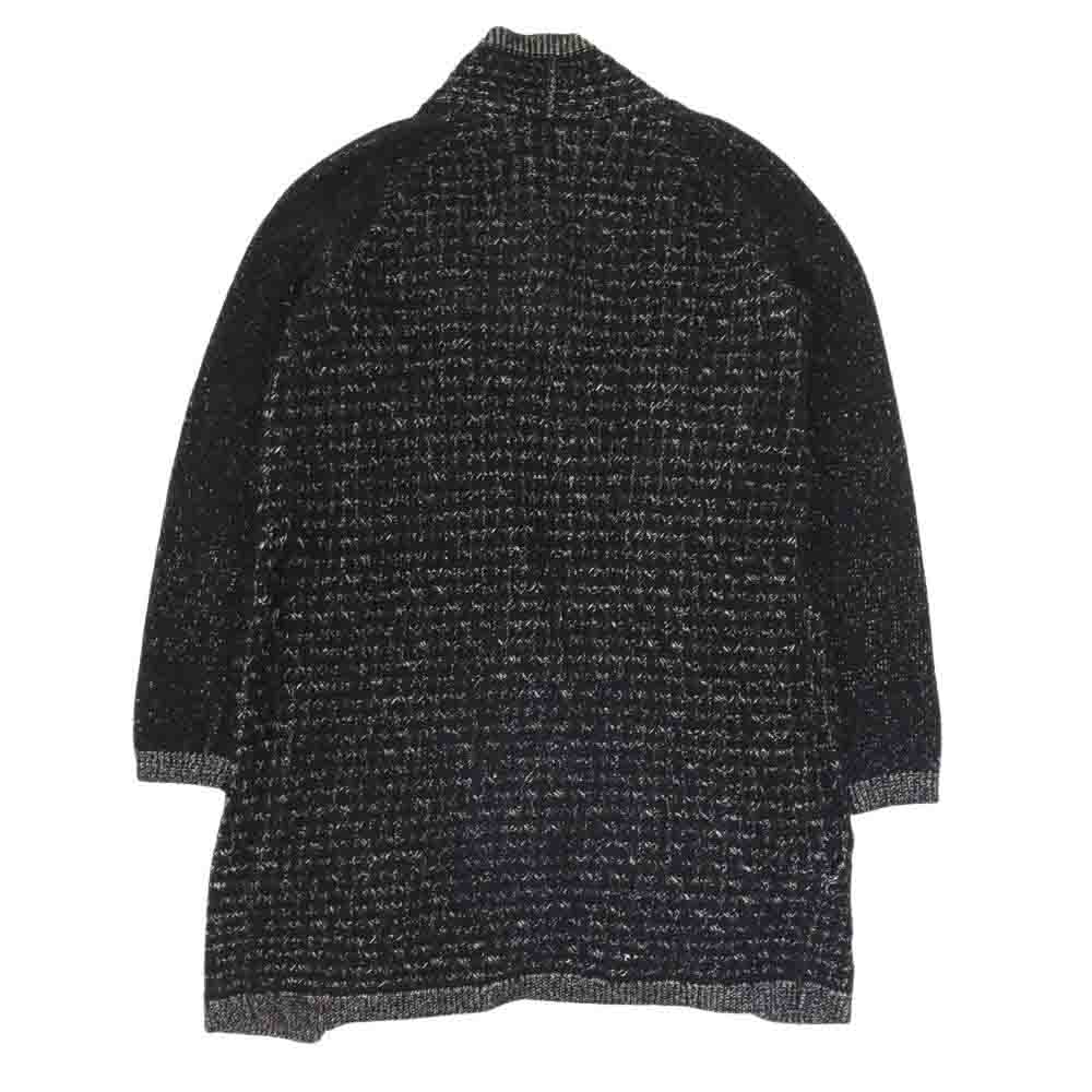 theory セオリー ウール ニット ロング カーディガン ブラック系 S【中古】