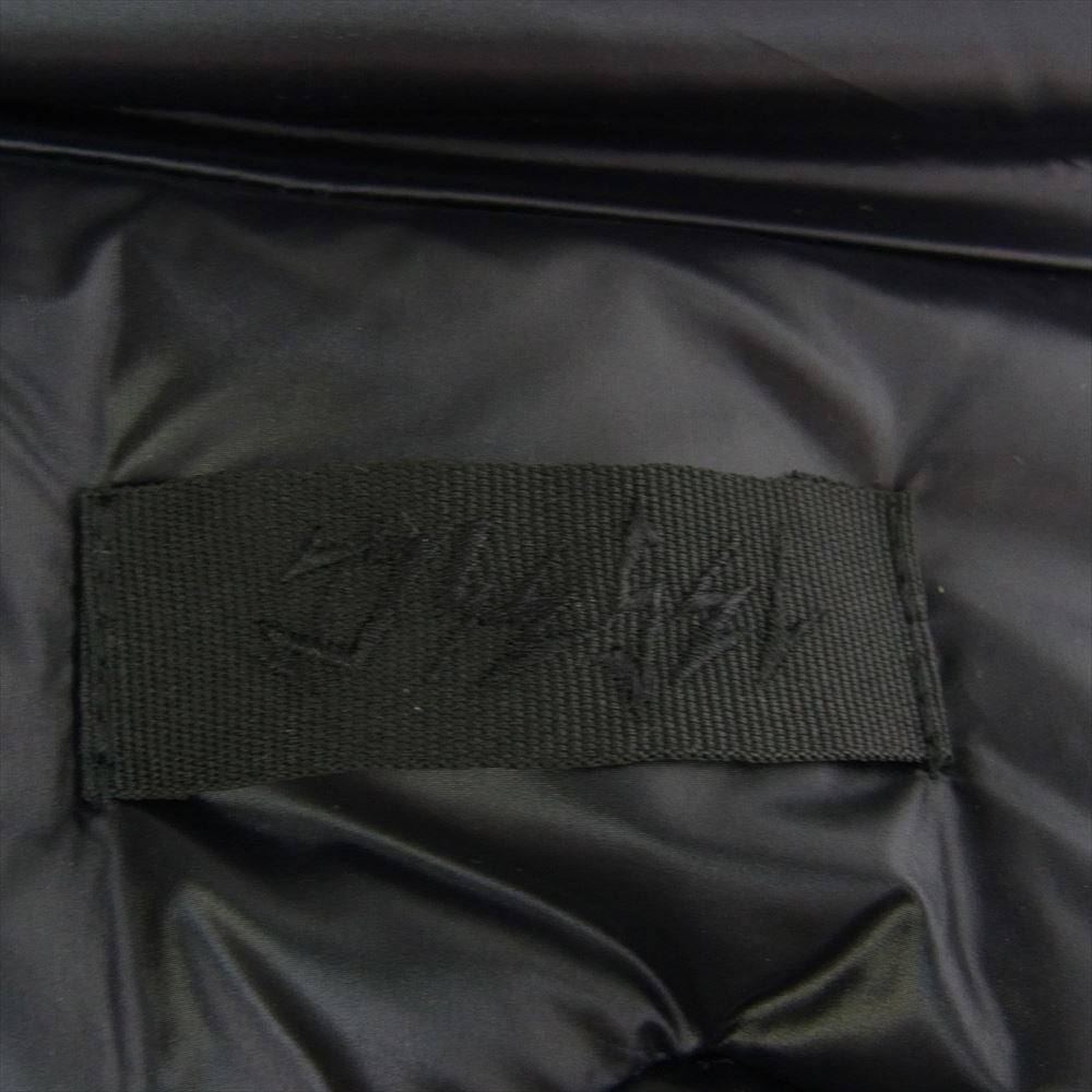 DIESEL ディーゼル HERMA ハイネック ミドル丈 ダウン コート ブラック系 XXS【中古】