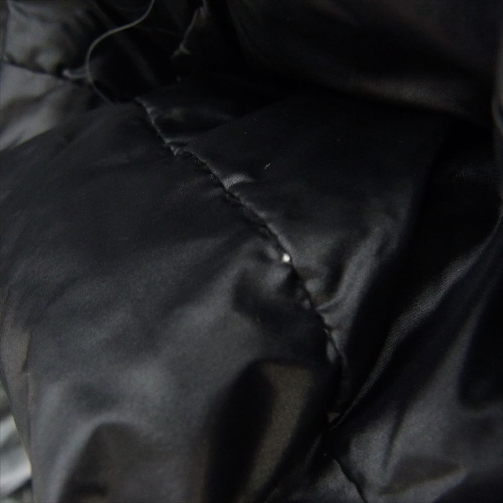 DIESEL ディーゼル HERMA ハイネック ミドル丈 ダウン コート ブラック系 XXS【中古】