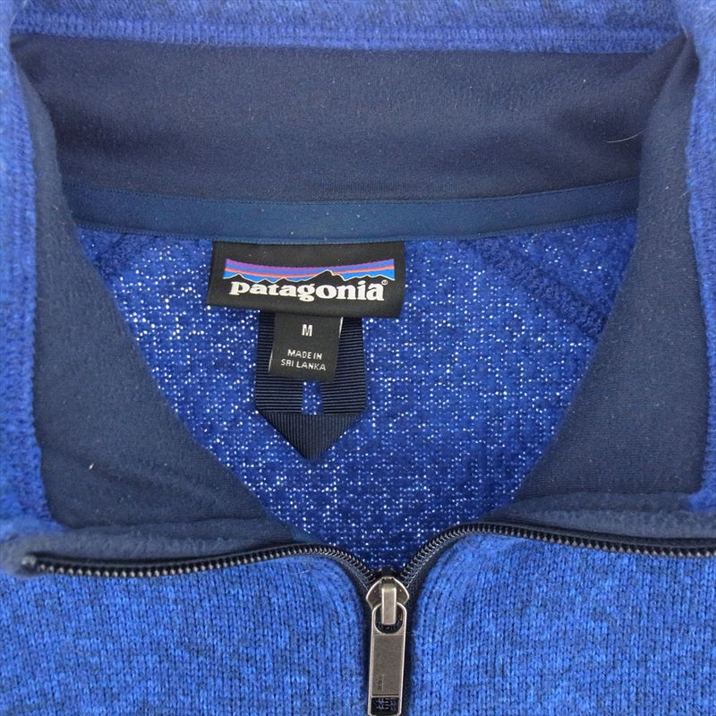 patagonia パタゴニア 16AW 25527FA16 16年製 Better Sweater Jacket ベター セーター ジャケット ブルー系 M【中古】