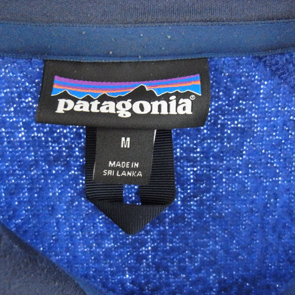 patagonia パタゴニア 16AW 25527FA16 16年製 Better Sweater Jacket ベター セーター ジャケット ブルー系 M【中古】