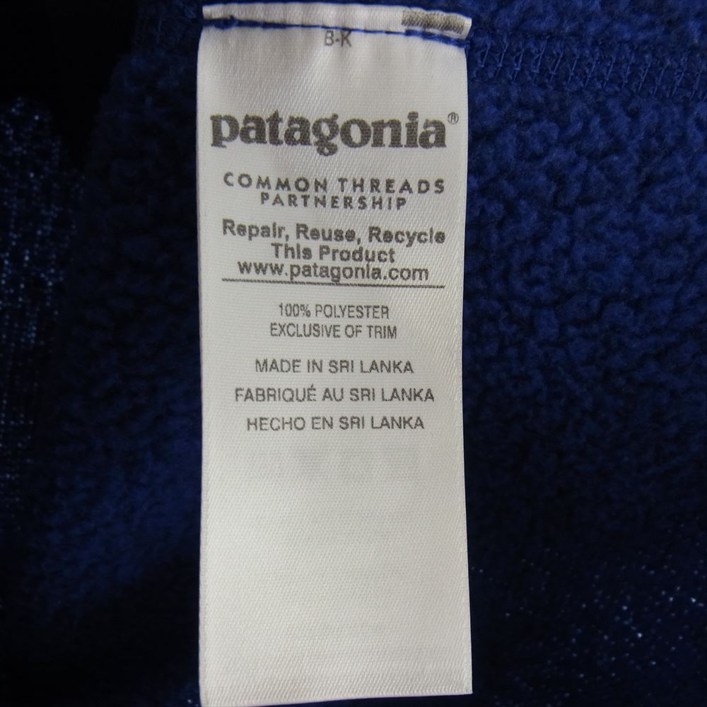 patagonia パタゴニア 16AW 25527FA16 16年製 Better Sweater Jacket ベター セーター ジャケット ブルー系 M【中古】