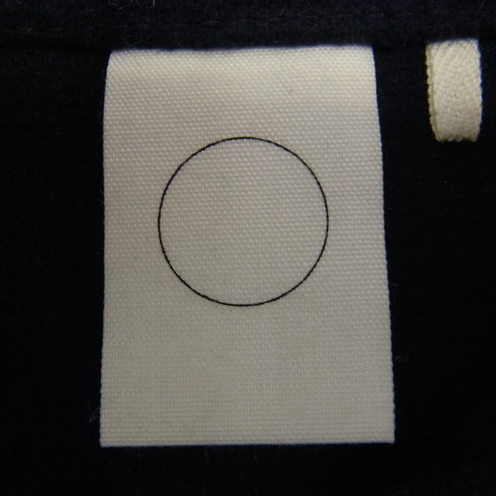 タクタク TA83FA014 Stand Collar CT スタンド カラー ウール ロング コート ネイビー系 M【中古】