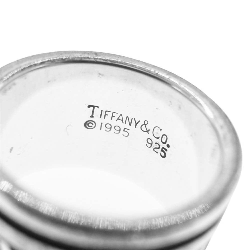TIFFANY&Co. ティファニー アトラス ワイド リング シルバー系 9号【中古】