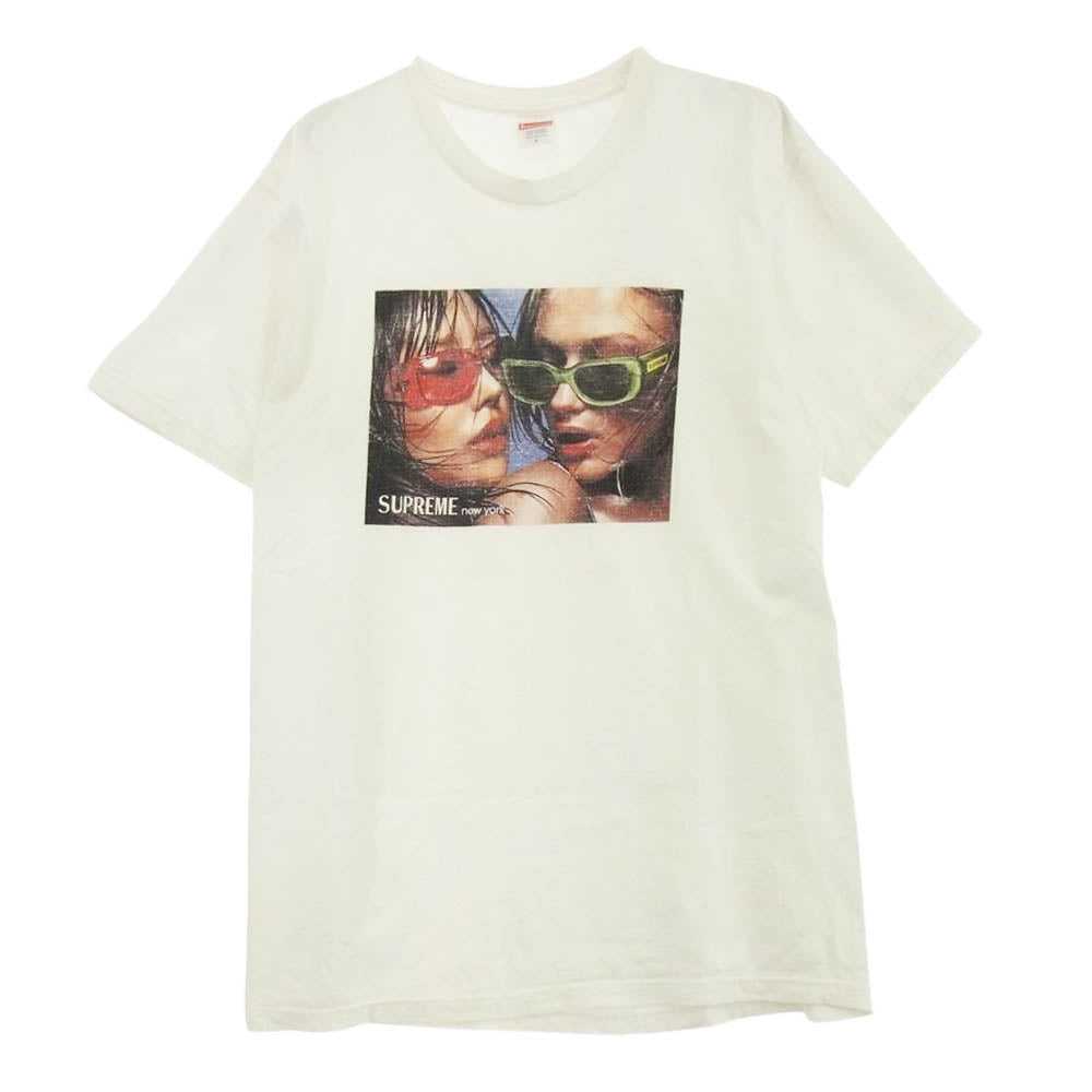 Supreme シュプリーム 23SS Eyewear Tee アイウェア Ｔシャツ 半袖 カットソー ホワイト系 L【中古】