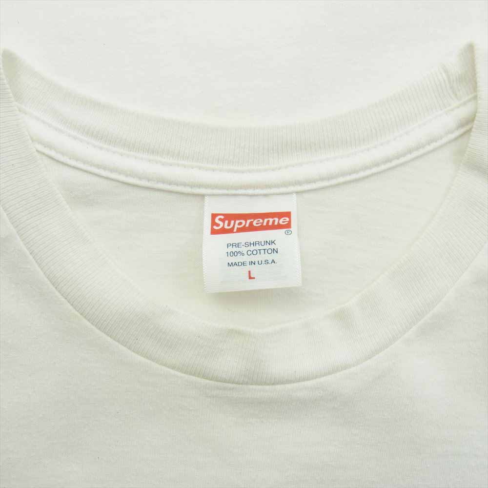 Supreme シュプリーム 23SS Eyewear Tee アイウェア Ｔシャツ 半袖 カットソー ホワイト系 L【中古】