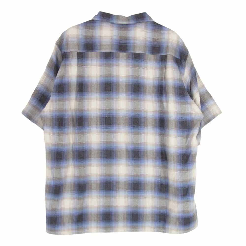 WACKO MARIA ワコマリア 24SS 24SS-WMS-OC10 OMBRE CHECK OPEN