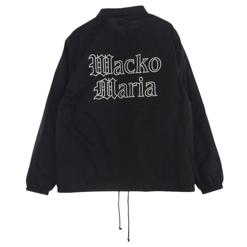 WACKO MARIA ワコマリア 24SS COACH JACKET コーチ ジャケット ブラック系 L【中古】