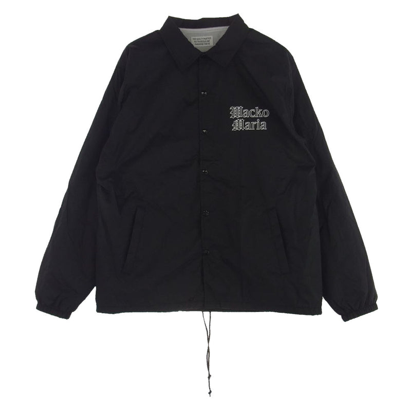 WACKO MARIA ワコマリア 24SS COACH JACKET コーチ ジャケット ブラック系 L【中古】