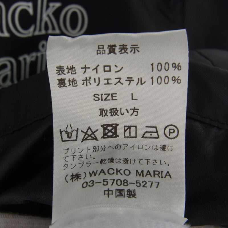 WACKO MARIA ワコマリア 24SS COACH JACKET コーチ ジャケット ブラック系 L【中古】