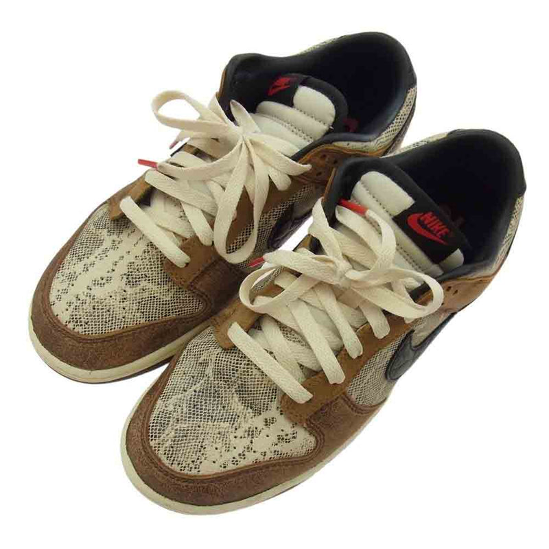 NIKE ナイキ FJ5434-120 DUNK LOW PRM Head 2 Head CO JP ダンク ロー ヘッド 2 ヘッド ローカット スニーカー ブラウン系 26.5cm【中古】