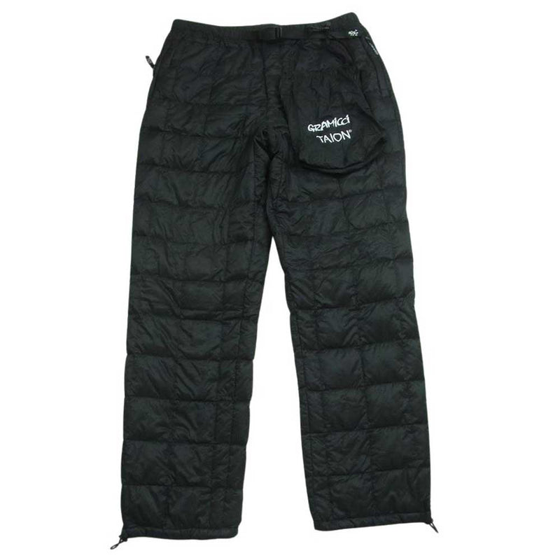 Gramicci グラミチ G2FU-PO84TG TAION タイオン DOWN PANTS ダウン パンツ ブラック系 L【中古】