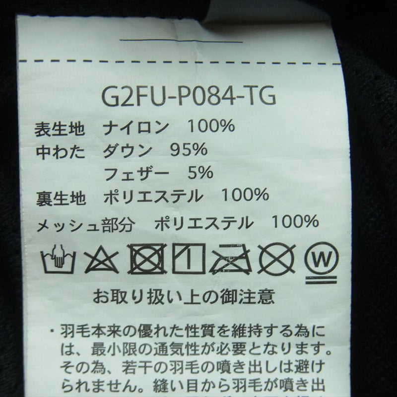 Gramicci グラミチ G2FU-PO84TG TAION タイオン DOWN PANTS ダウン パンツ ブラック系 L【中古】