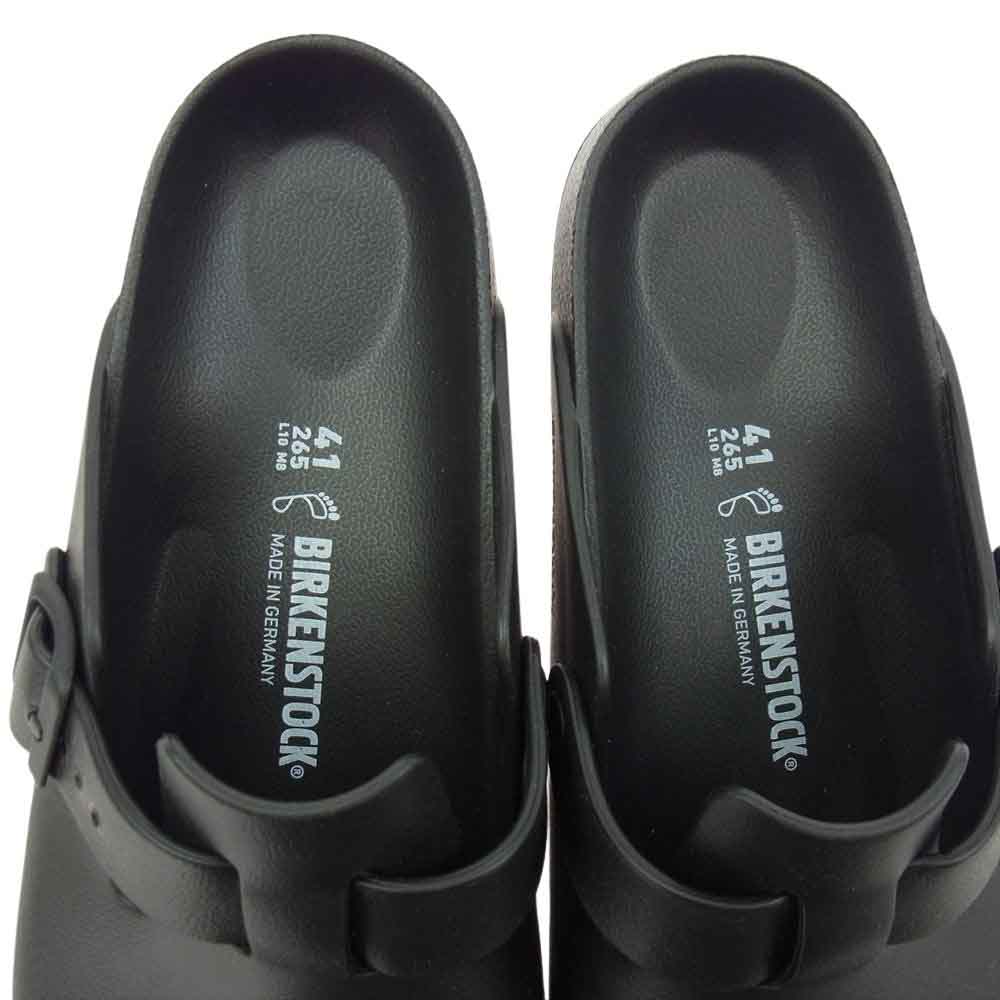 BIRKENSTOCK ビルケンシュトック BEAMS EXCLUSIVE BOSTON EVA ビームス ボストン EVA サンダル ブラック系 41【新古品】【未使用】【中古】