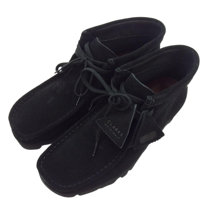 Clarks クラークス Wallabee BT GTX ワラビー ブーツ ゴアテックス ブラック系 UK8.5【極上美品】【中古】